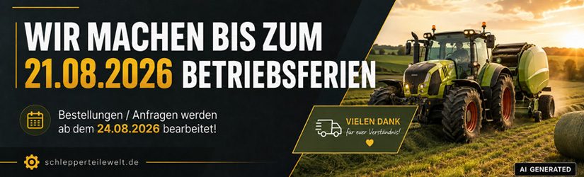 Wir machen bis zum 21.08.2026 Betriebsferien!