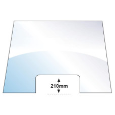 Frontscheibe Windschutzscheibe für Massey Ferguson 365 375 390 398 399 3475992M1