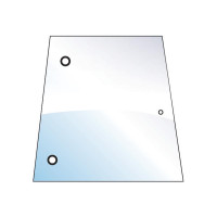 Seitenscheibe li/re für Massey Ferguson 350 355 360 365 375 390 398 399 - 3476127M1