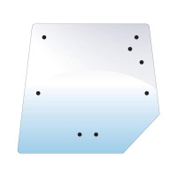 Heckscheibe für Massey Ferguson 6110 6180 6260 6290 6445 7465 8110 8180 8240 8260