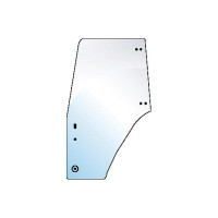 Türscheibe Links für Case IH JX MXM Fiat M100-M160 Ford / New Holland TM115-TM190