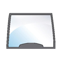 Frontscheibe für Case MXM Ford / New Holland 8160 8560 TM115-TM190 Fiat M100-M160