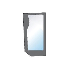 Frontscheibe unten links für Fiat M100-M160 Ford / New Holland 8160 TM115-TM190