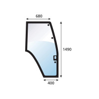 Türscheibe Rechts für Fiat G170 G190 G240 Ford / New Holland 5640 8240 8770 8910