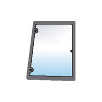 Seitenscheibe re für Case IH MXM Ford/New Holland 5640 8560 TS TM Fiat M100-160