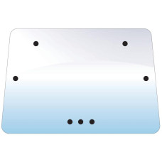 Heckscheibe passend für John Deere 7600 7610 7700 7710 7800 7810 - R110990