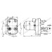 Wischermotor 12 Volt für Deutz-Fahr Agroprima 4.31 - 6.17 DX3.10 DX3.60 DX3.75 DX3.90