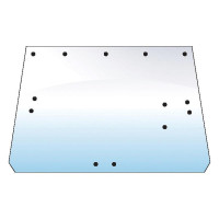 Heckscheibe für John Deere 1350 2040 2450 3040 3350 4040 4350 4630 8430 L36606