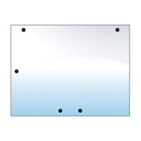 Heckscheibe für Case IH  1055 1056XL 1255 1455XL 495XL 743 745XL 844XL 956XL