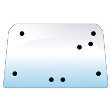 Heckscheibe für David Brown 190 1194 1290 1294 1390 1394 1490  Leyland 602 604