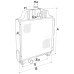 Kühler - Wasserkühler passend für Massey Ferguson MF 550 - 1662104M92