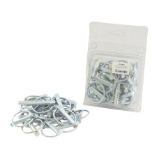 25Stk. Klappsplinte rund Stift Ø9.5mm x 44.5mm