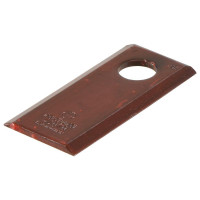 25x Messerklinge 96 x 40 x 4mm, Bohrung Ø19mm Rechts und Links für Claas 0009492400