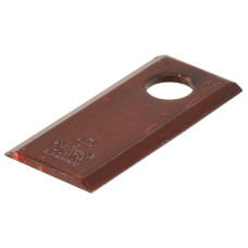 25x Messerklinge 96 x 40 x 4mm, Bohrung Ø19mm Rechts und Links für Claas 0009492400