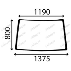 Frontscheibe für John Deere 7600 7610 7700 7710 7800 7810-S-R114807