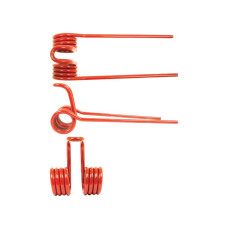 5x Federzinken Pick-up L:210mm B:75mm Ø9mm für Taarup 6315300094, 63153000