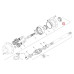 Kugellager Allradachse für Case IH 238 995XL Fendt Farmer John Deere 1550 5725