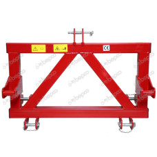 Gerätedreieck (Kat.2) Adapter Dreipunkt auf Euro Norm - Tragfähigkeit 1000Kg CE