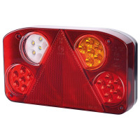 LED Rückleuchte, 12-24V - passend für Rechts Universell