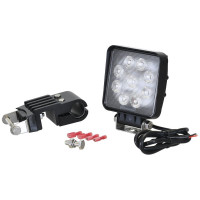 LED Scheinwerfer mit Halterung für Handlauf - 2500 Lumen, 10-30V