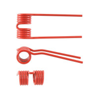 5x Federzinken Pick-up Länge 157mm Breite 61mm Ø5mm für Reco Mengele 02080423