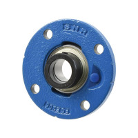 NTN SNR 4 Loch-Flanschlagereinheit (ESFCE208) - ID: 40mm