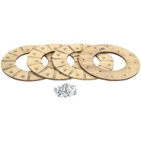 Bremsbelag-Satz 165mm für Case IH 276 354 453 833 Fordson Super Dexta Super Major