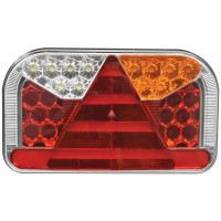 LED Rückleuchte - 7 Funktionen - Rechts, 12-36V