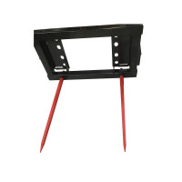 Ballentransportgabel -2 x M28 x 1100 mm Konus 2 Zinken Tragfähigkeit 750Kg