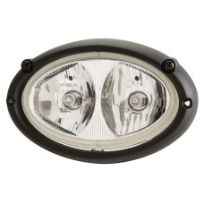 Arbeitsscheinwerfer Oval Kabinenmontage passend für Rechts und Links 12/36V 55W Arbeitsscheinwerfer Oval Kabinenmontage passend für Rechts und Links 12/36V 55W