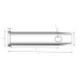 Unterlenkerbolzen 26x66mm Kat für Ford New Holland TD5010 TD5020 TD5030 TD5040