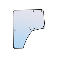 Türscheibe Links für John Deere 6230 6530 6830 7230 7430 7530 PREMIUM - L174348