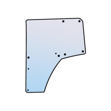 Türscheibe Links für John Deere 6230 6530 6830 7230 7430 7530 PREMIUM - L174348