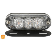 LED Blitzleuchte flache Baureihe Funktion: Einzelblitz, Doppelblitz, 12-24V