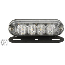 LED Blitzleuchte flache Baureihe Funktion: Einzelblitz, Doppelblitz, 12-24V