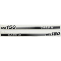 Typenschild - Aufkleber für Case IH / International Harvester MX150