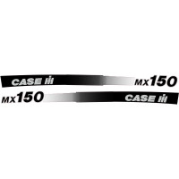 Typenschild - Aufkleber für Case IH / International Harvester MX150