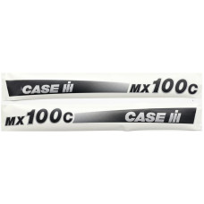 Typenschild - Aufkleber für Case IH / International Harvester MX100C
