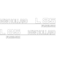 Aufkleber -Typenschild passend für Fiatagri L85