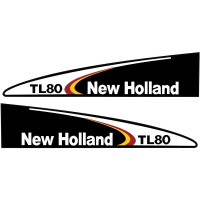 Typenschild - Schriftzug - Aufkleber passend für Ford / New Holland TL80