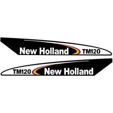 Typenschild - Schriftzug - Aufkleber passend für Ford / New Holland TM120