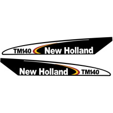 Typenschild - Schriftzug - Aufkleber passend für Ford / New Holland TM140