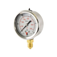 Hydraulik Test Manometer Ø63mm (0-250 Bar)