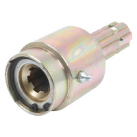 PTO Freilaufkupplung - Keilnut 1 1/8 - 6 x Keil 1 3/8 - 6 mit Sicherungsstift