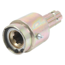 PTO Freilaufkupplung - Keilnut 1 1/8 - 6 x Keil 1 3/8 - 6 mit Sicherungsstift