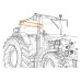 LED Arbeitsscheinwerfer 4500 lm für Massey Ferguson 5410 5710 6495 6715 7490 8480