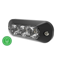 LED Warnlicht, 3 LEDs, Lichtfarbe: Grün