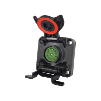 ISOBUS-Steckverbinder Passive TQPL Grün