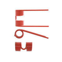 5x Federzinken - Pick-up Länge 175mm Breite 73mm Ø6mm Ersatz für Krone 270098361