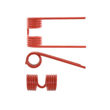 5x Federzinken - Pick-up Länge 175mm Breite 73mm Ø6mm Ersatz für Krone 270098361